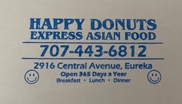 happy Donuts/ Express Asain Food